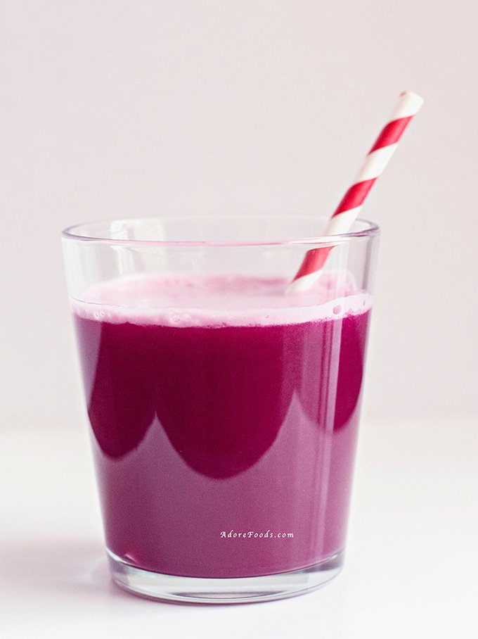 Red Cabbage and Pineapple Juice