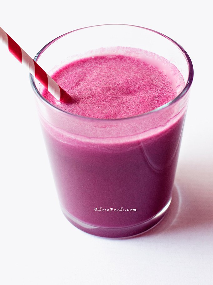 Red Cabbage and Pineapple Juice