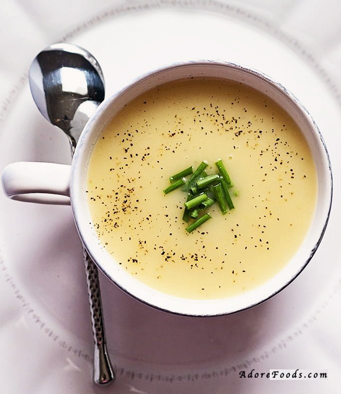 creamy leek soup