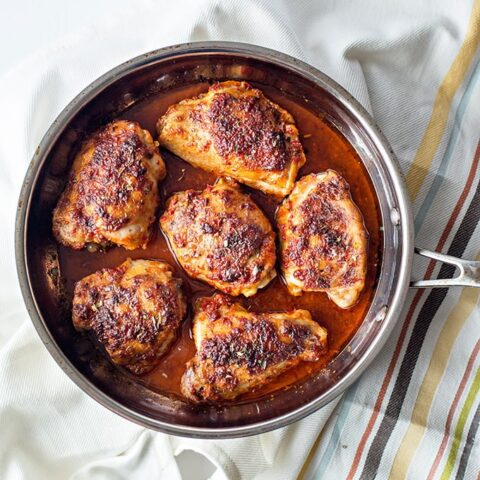 Peri Peri Chicken Thighs Recipe (Oven Baked)