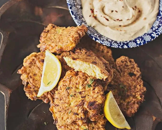 Easy Greek Zucchini and Feta Fritters