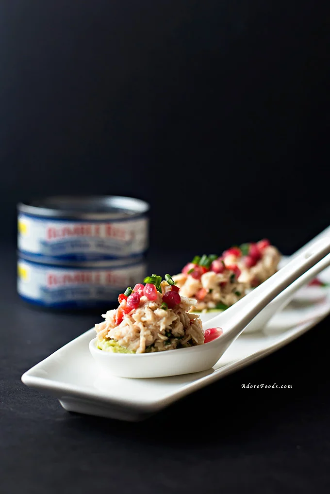 Spicy Tuna and Pomegranate Salad