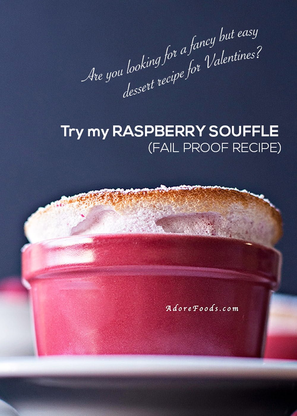 Raspberry Souffle Recipe Adore Foods