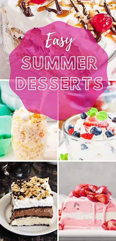 20 quick and easy dessert recipes to try this summer