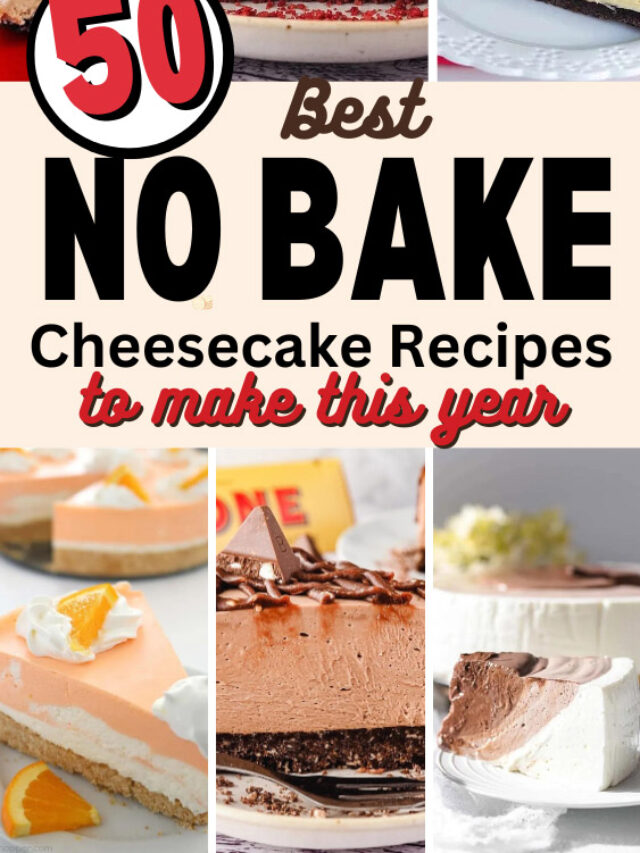 50 Best No Bake Cheesecakes Easter