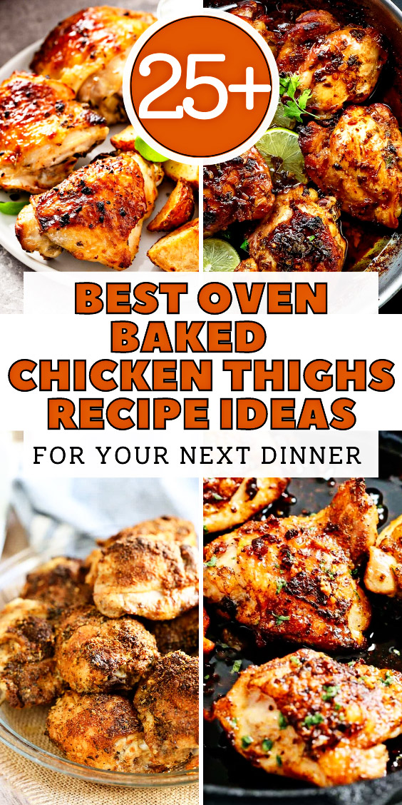 25+ Best Baked Chicken Thighs Recipes (bone-in) in 2023 – Adore Foods