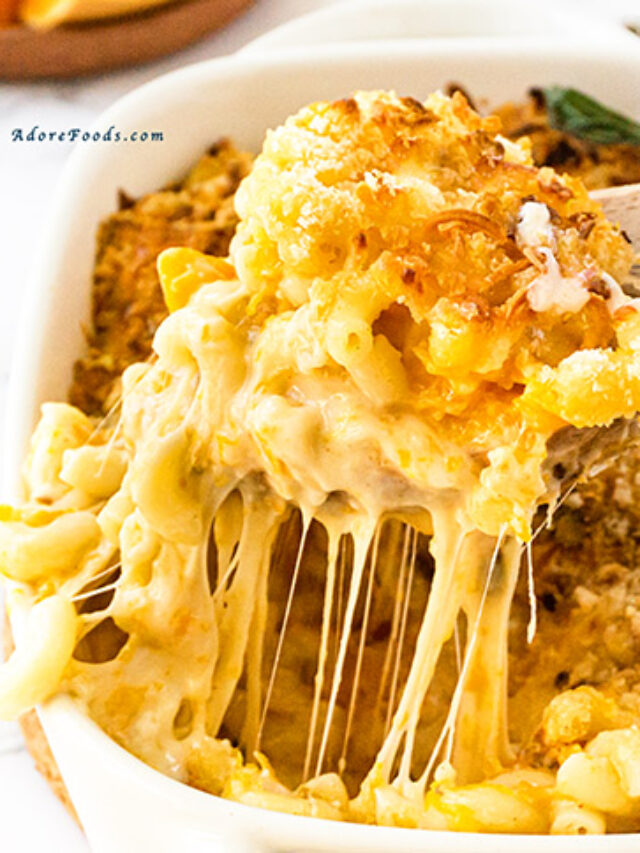 Easy Butternut Mac and Cheese Thanksgiving