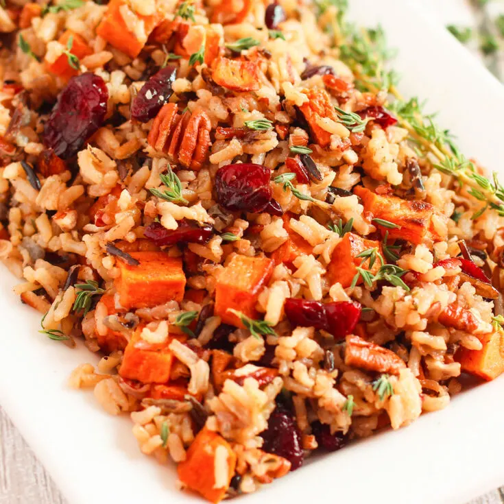 Image for Roasted Sweet Potato and Rice Salad