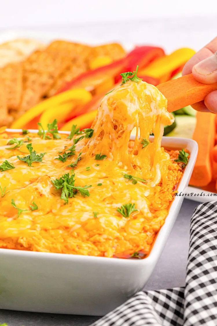 Hot Buffalo Chicken Dip 6