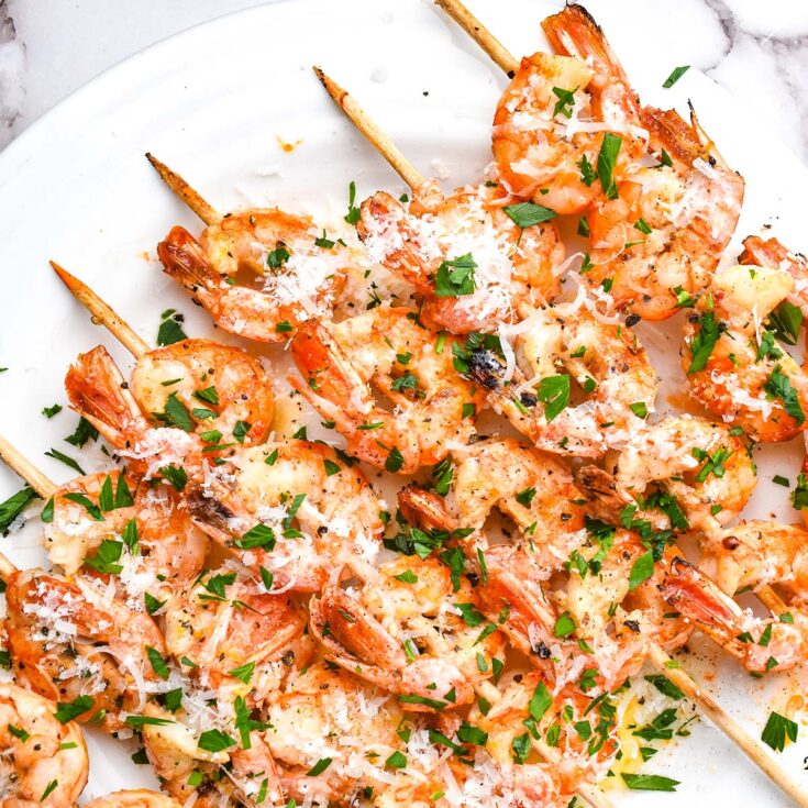 Image for Grilled Shrimp Kabobs with Lemon Garlic