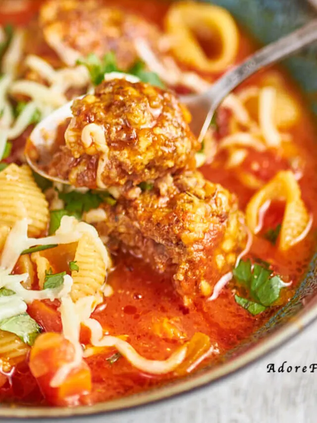 Best Italian Meatball Soup