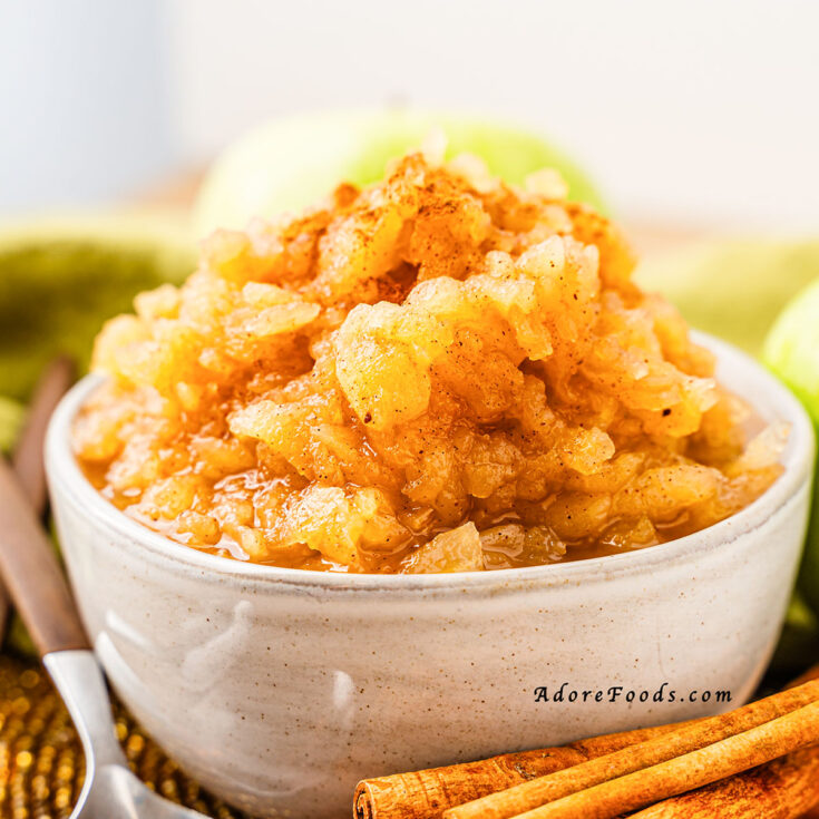 Image for Chunky Cinnamon Applesauce Recipe