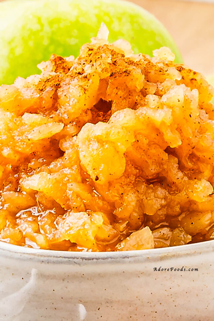 Easy Homemade Chunky Cinnamon Applesauce Recipe Adore Foods