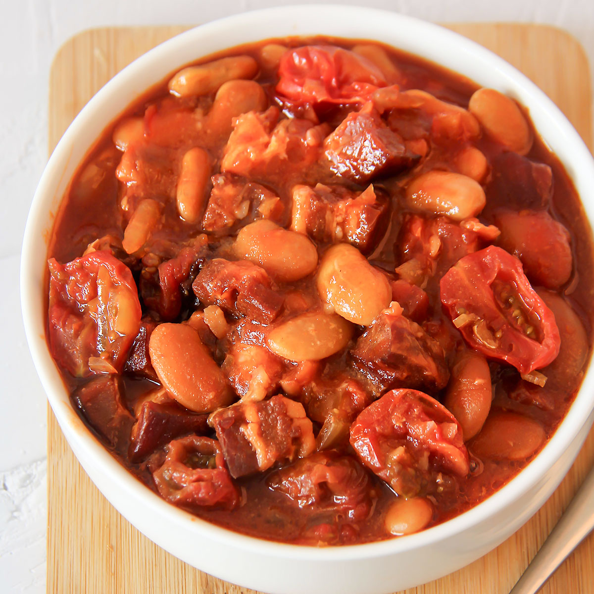 Slow Cooked Smoky Beans Adore Foods