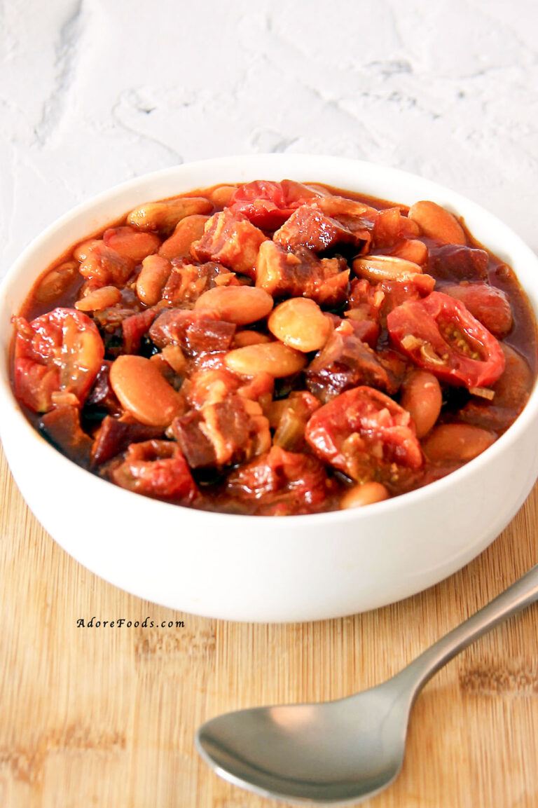 Slow Cooked Smoky Beans Adore Foods