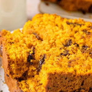 pumpkin bread with chocolate chips - 1