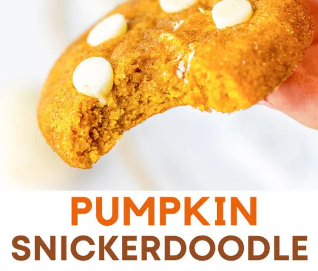 pumpkin snickerdoodle cookies - 3