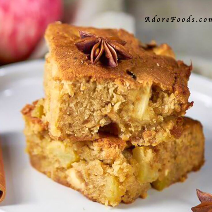 Image for Easy Apple Cinnamon Blondies 
