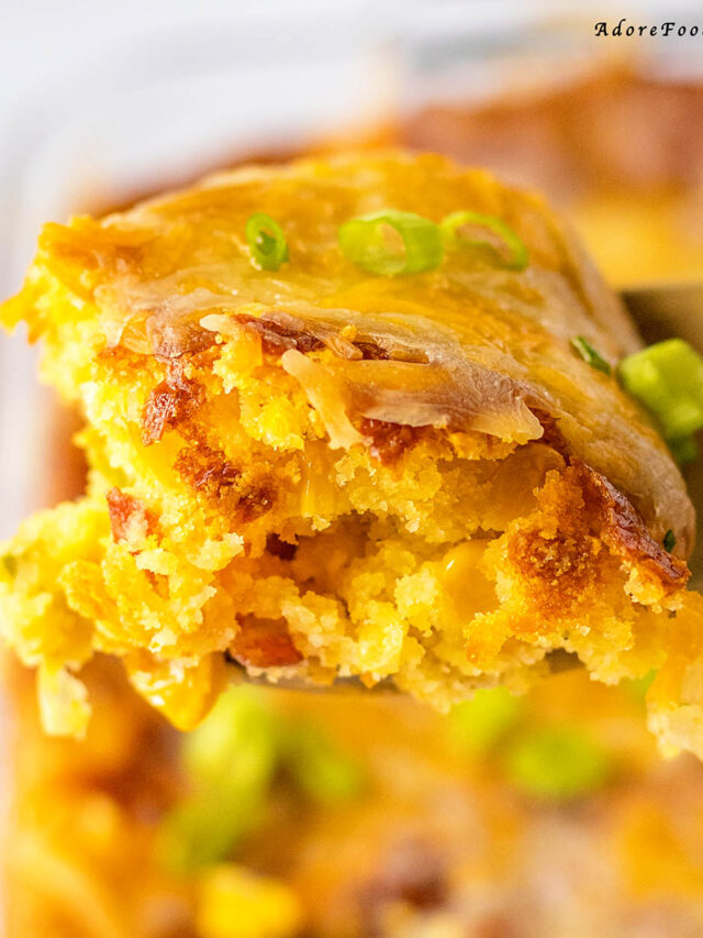 Easy Dump and Go Jiffy Cornbread Pudding