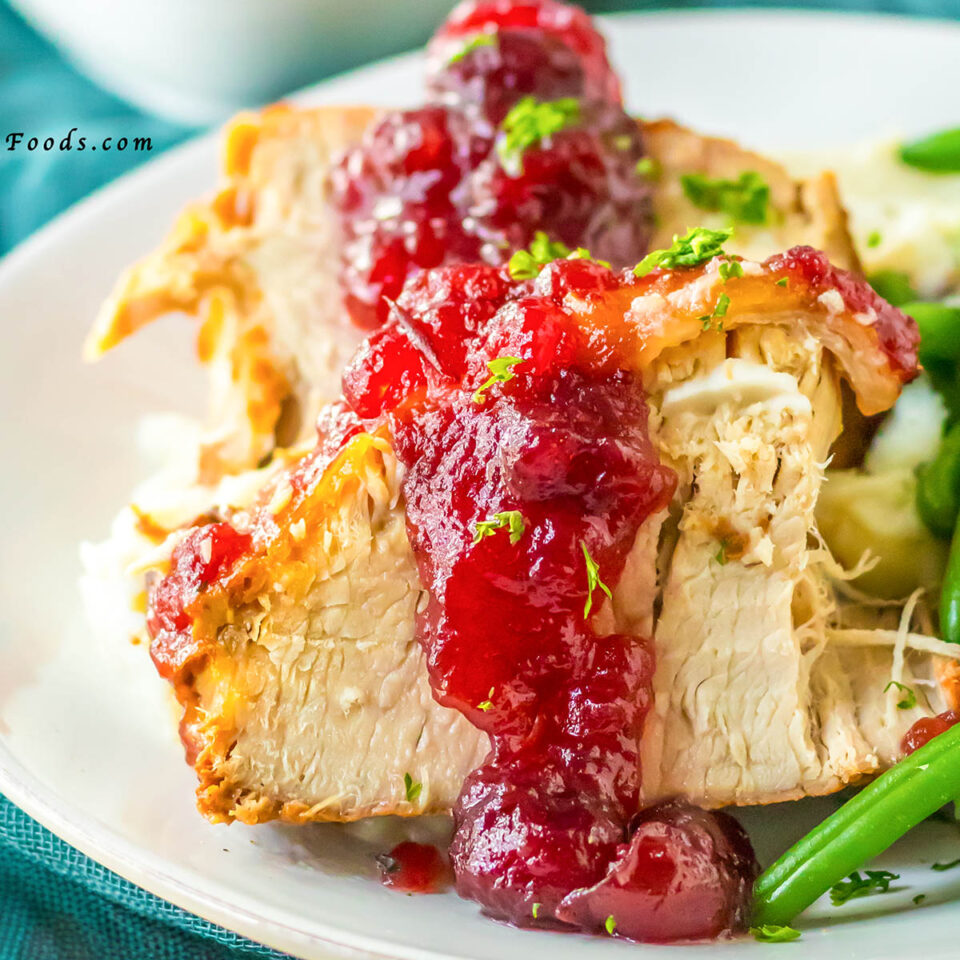 Slow Cooker Cranberry Pork Loin Adore Foods
