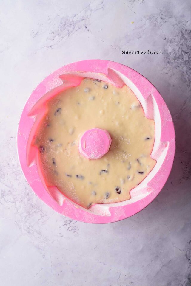 Cranberry Sour Cream Bundt Cake Adore Foods