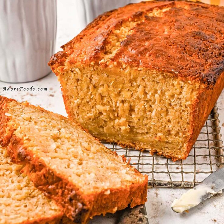 Image for Best Hawaiian Banana Bread with Pineapple and Coconut