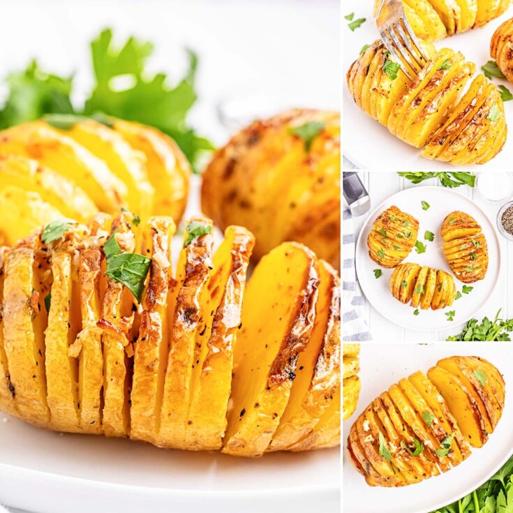 Image for Air Fryer Hasselback Potatoes