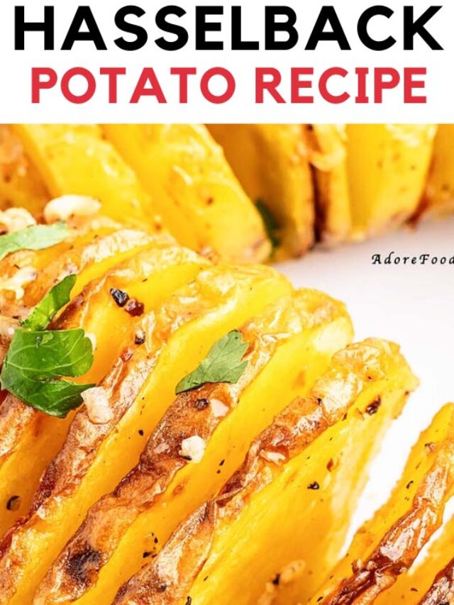 Easy Hasselback Potatoes (Air Fryer recipe)