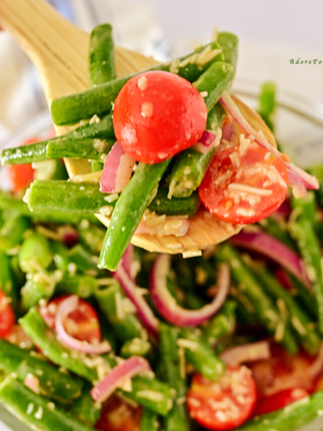 Easy Cold Green Bean Salad (Easter side dish)