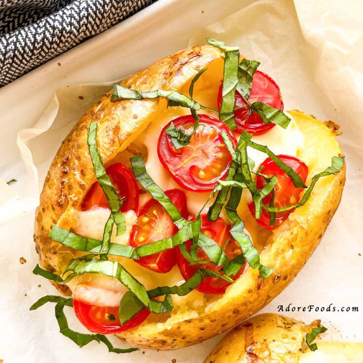 Image for Caprese Twice Baked Potatoes