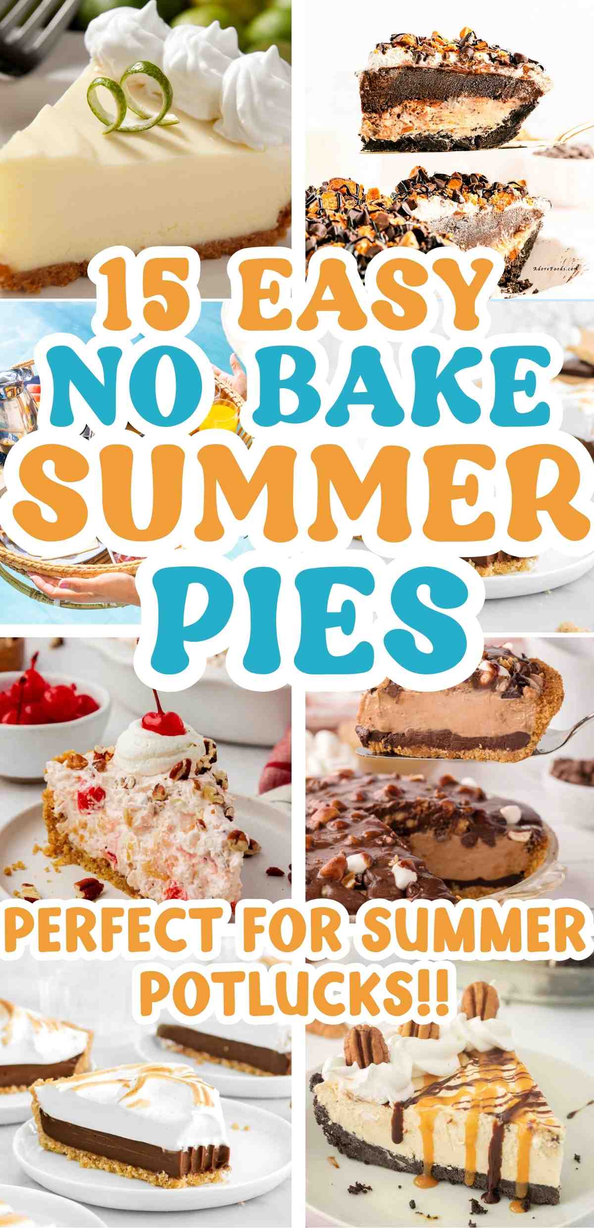 15 Easy No Bake Pies for Summer Potlucks – Quick & Crowd-Pleaser Desserts