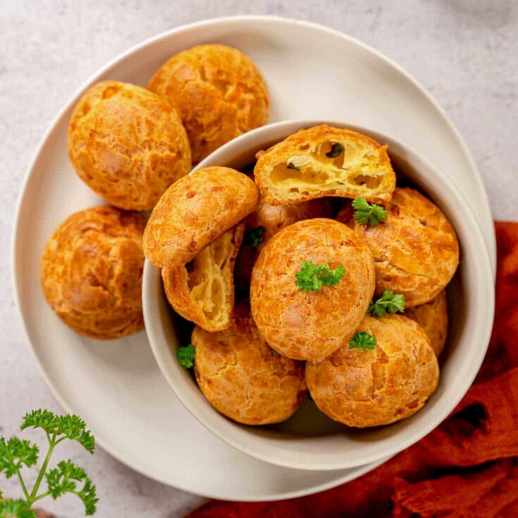 Image for Gougeres (French Cheese Puffs)