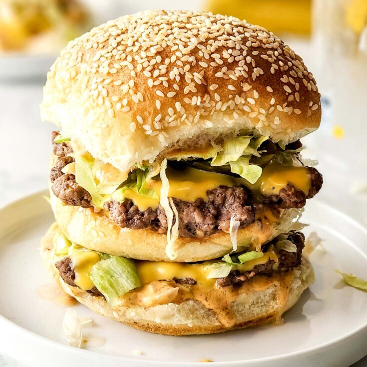 Image for How to Make Big Mac Burger at Home (Copycat Recipe)