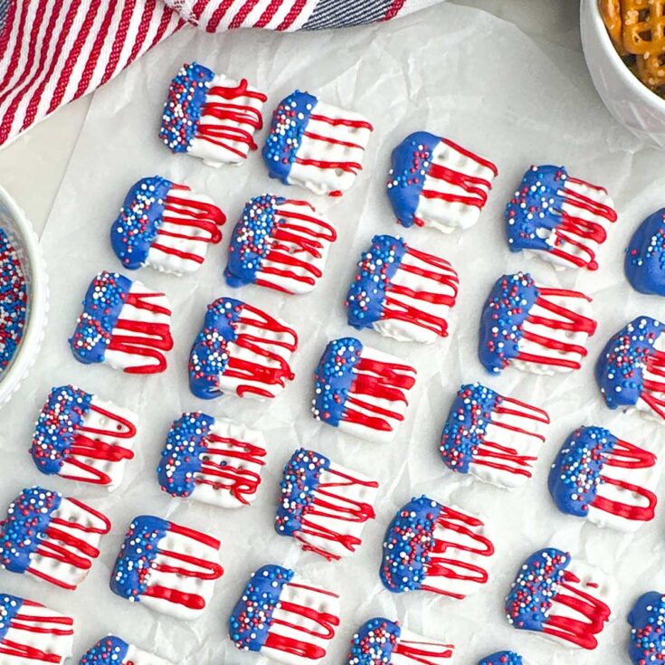 Image for Red, White, and Blue Pretzels