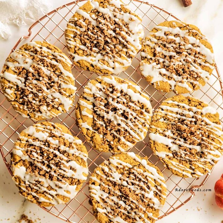 Image for Pumpkin Coffee Cake Cookies