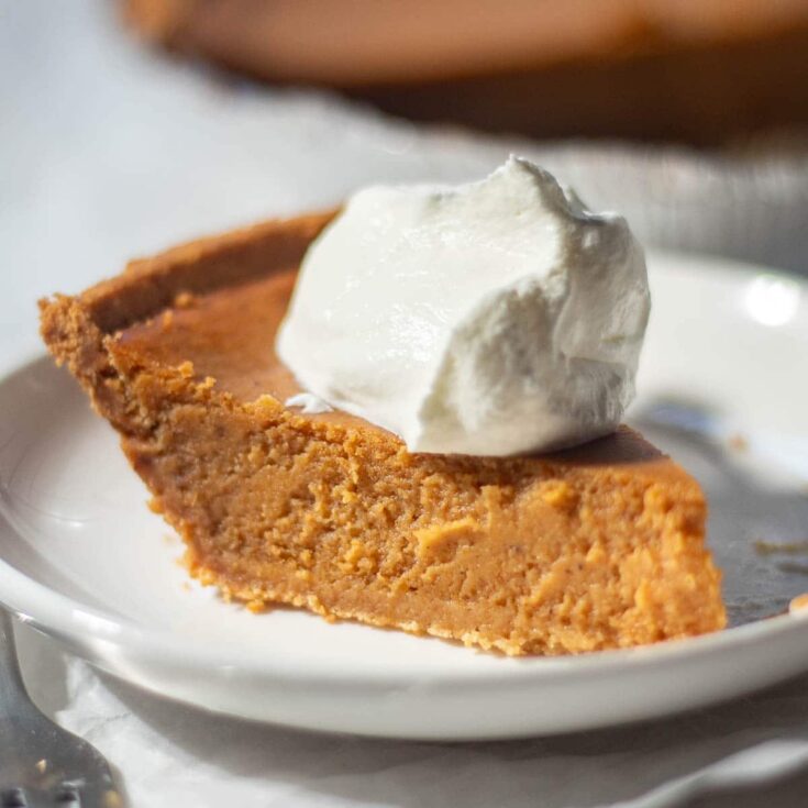 Image for Easy Pumpkin Pie in Graham Cracker Crust Recipe