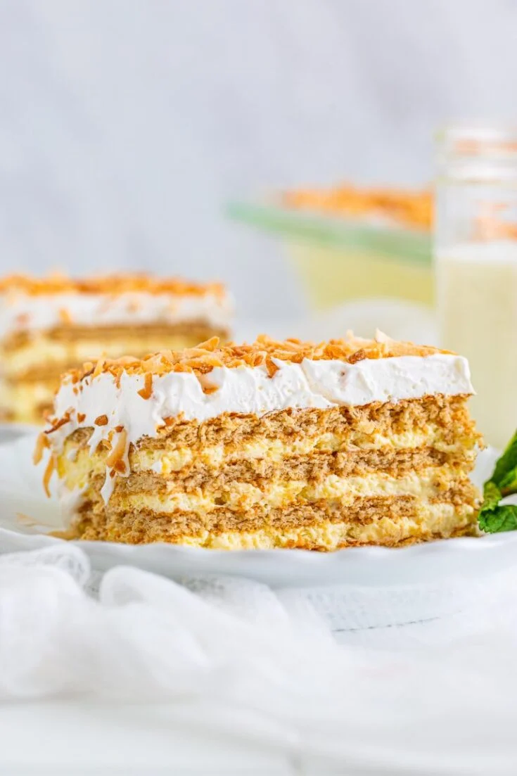 Image for Coconut Icebox Cake with Graham Cracker