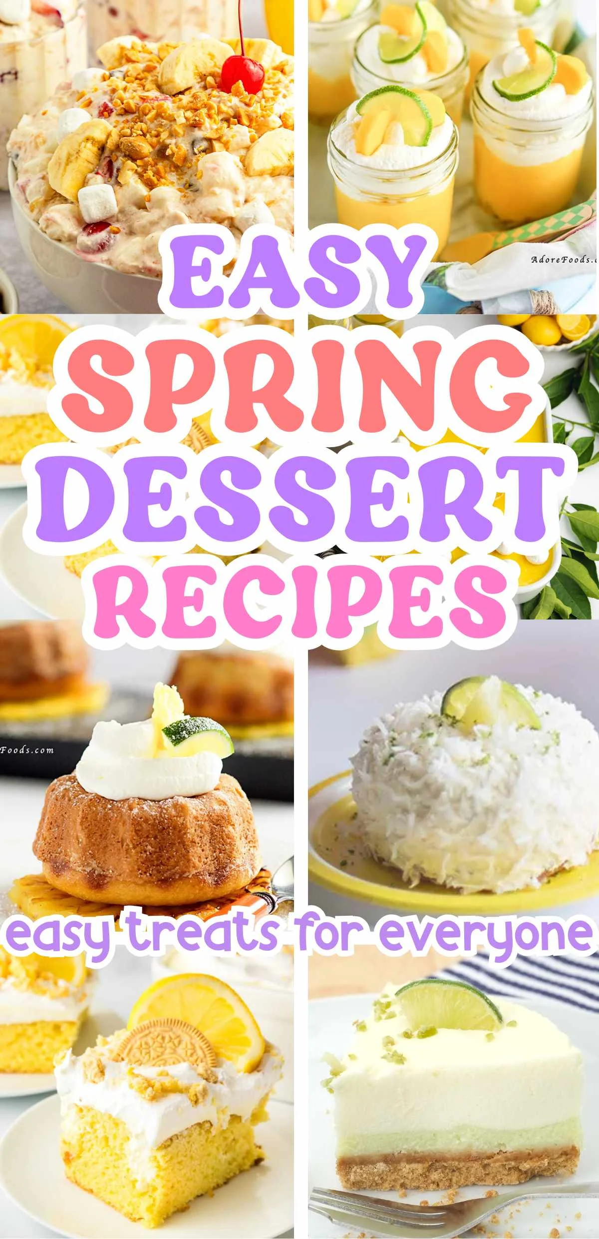 27 Easy Spring Dessert Ideas (simple spring dessert recipes and treats!)