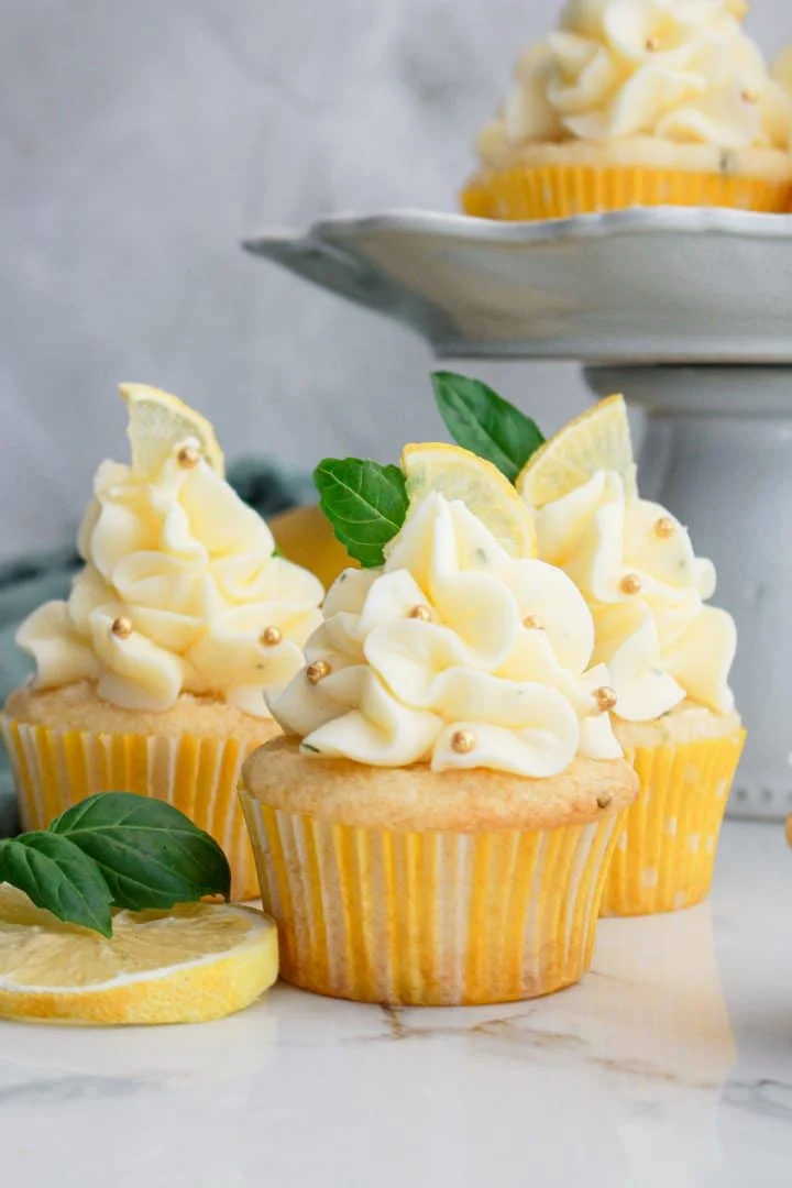 Image for Lemon Basil Cupcakes