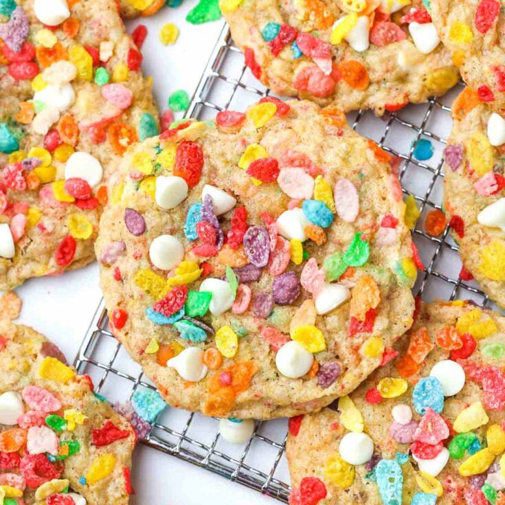 Image for Easy Fruity Pebbles Cookies