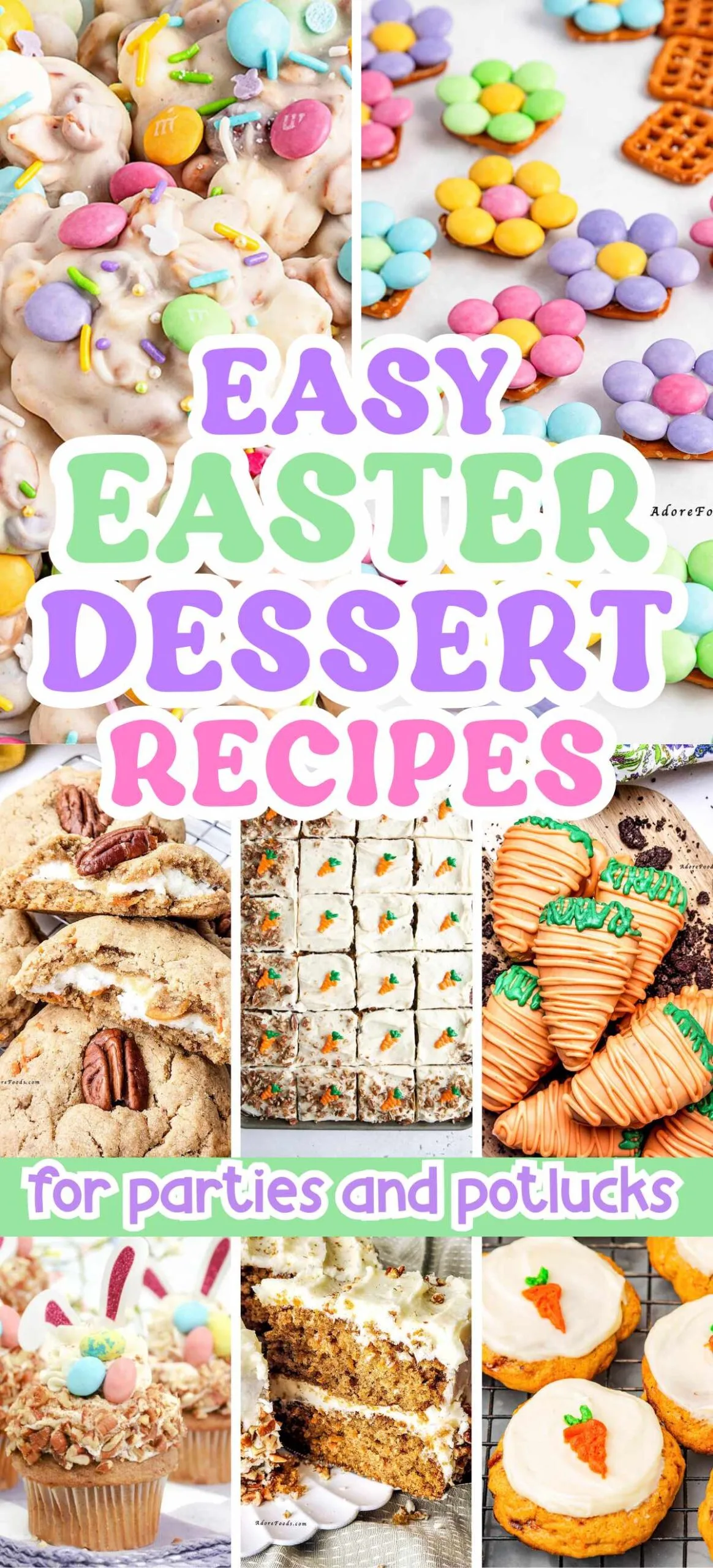60 Easy Easter Dessert Recipes for Parties & Potlucks