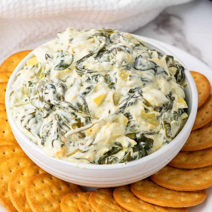 Image for Crock Pot Spinach Artichoke Dip Recipe