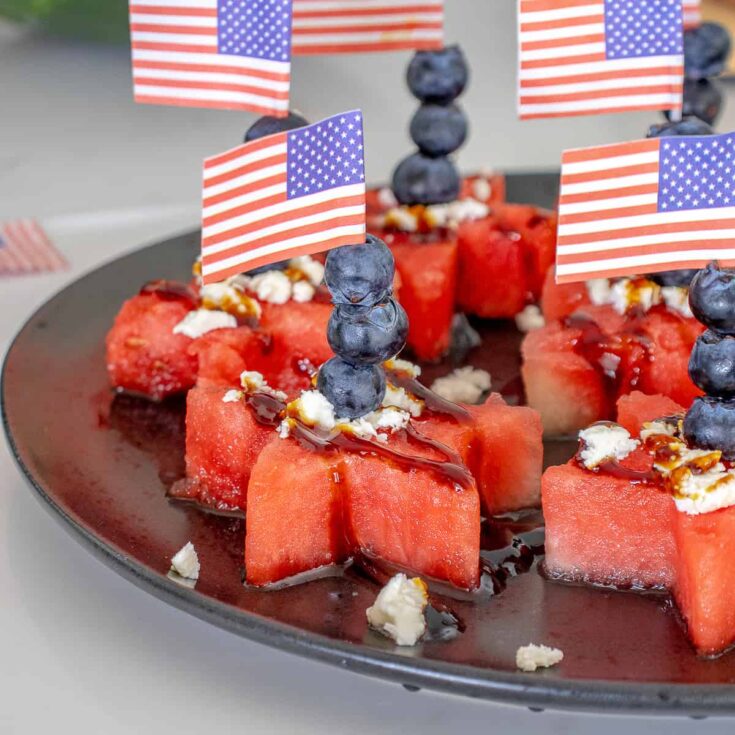 Image for Patriotic Watermelon Appetizer
