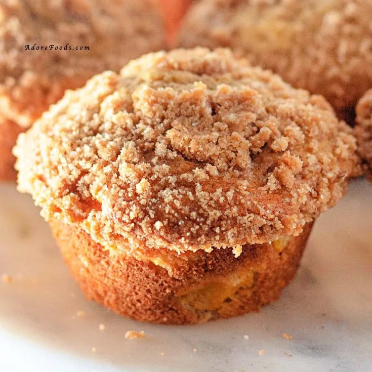 Image for Peach Streusel Muffins