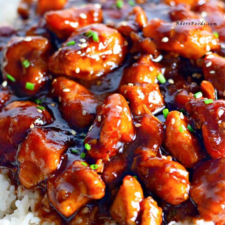 Image for Easy Bourbon Chicken (Just Like the Food Court Favorite)