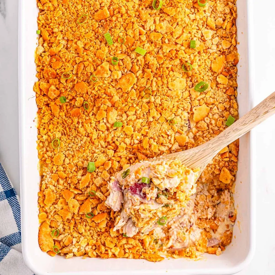 Ritz Cracker Chicken Casserole Recipe