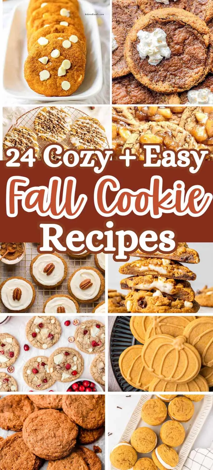 Best fall cookie ideas! Looking for the most pinned fall cookie recipes? You must try these quick and easy fall cookies! Fall cookie ideas easy, fall baking cookies aesthetic, fall sweet treats to sell, easy autumn cookie recipes, easy cookie decorating ideas fall, fall treat ideas for work, fall cookie ideas decorated, easy fall desserts cookies, fall desserts cookies recipe, fall cookie recipes autumn baking, fall baking cookie recipes, fall baking cookies ideas, cute fall baking cookies