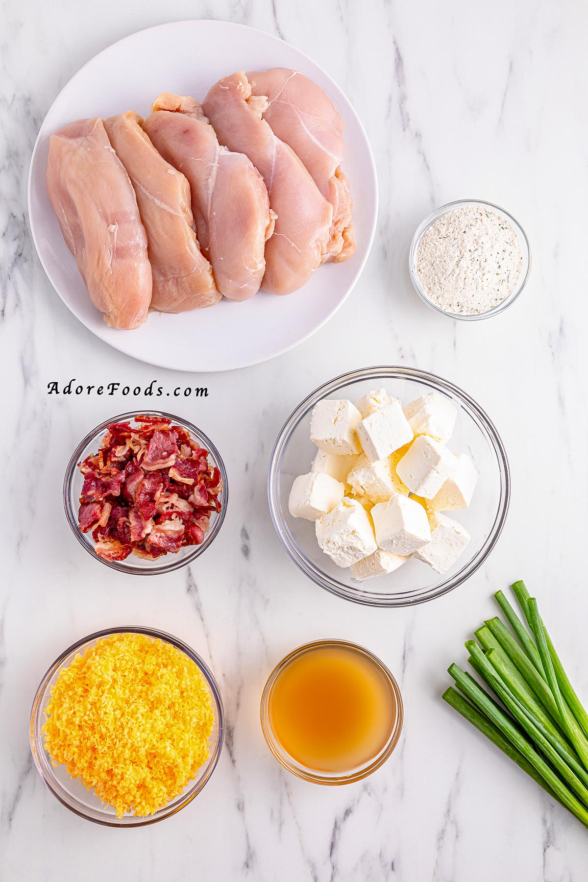 ingredients for crock pot crack chicken