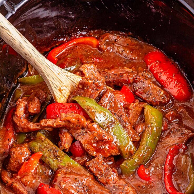 Image for Crock Pot Pepper Steak 