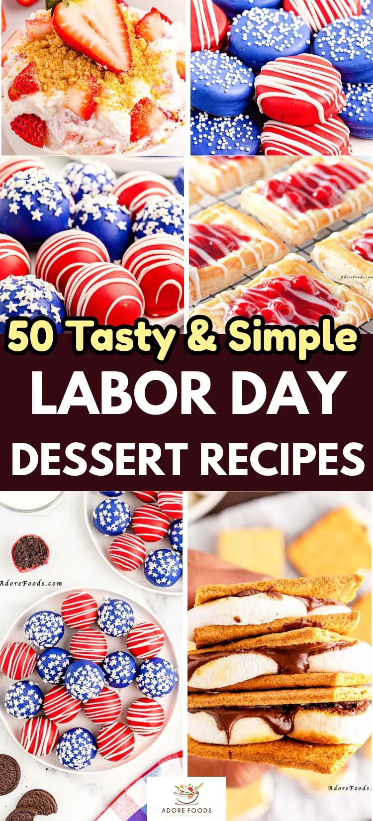 Celebrate Labor Day in the sweetest way with a whole collection of easy party desserts that are perfect for any summer bash! From finger desserts and no-bake treats to festive patriotic food, these recipes are made to impress at BBQs, picnics, birthday parties, and beyond. Whether you're craving fruity, chocolatey, or colorful red, white, and blue desserts, there's something for everyone. These Labor Day dessert recipes are simple to make, fun to serve, and guaranteed to be the star of your holiday spread!